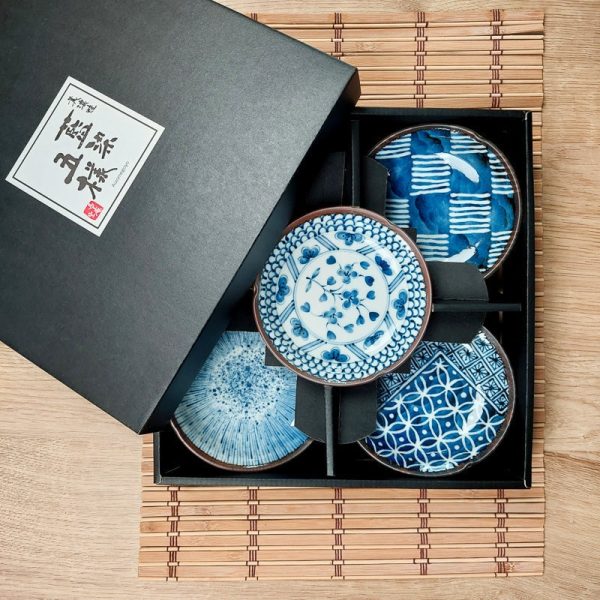 Japanese Plate Set - x5 on Sale - Image 5
