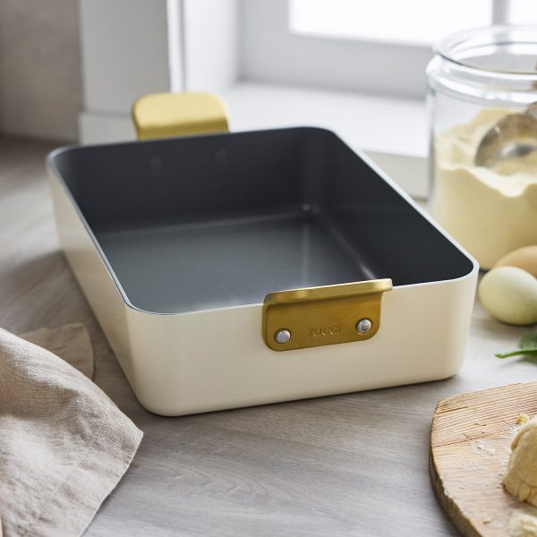 Stanley Tucci™ Ceramic Nonstick Lasagna Pan | Carrara White For Discount - Image 3