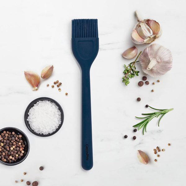 Platinum Silicone Basting Brush | Navy For Discount - Image 2