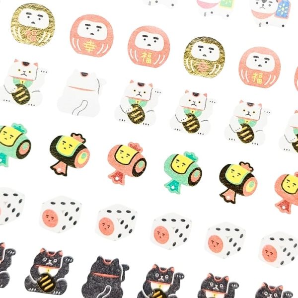 Japanese Mini Stickers - Lucky Charms For Discount