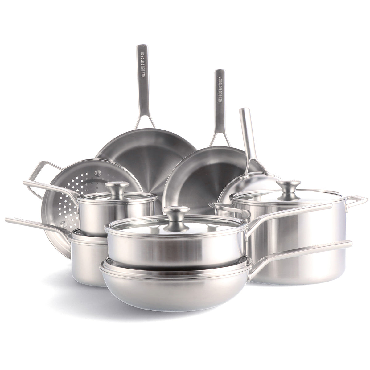 Merten & Storck Stainless Steel 14-Piece Cookware Set Online Hot Sale