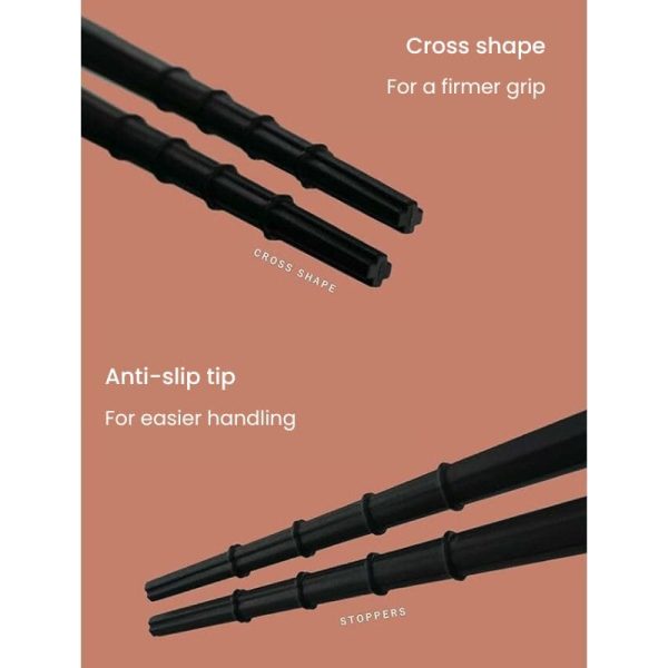 Japanese Kitchen Chopsticks - 12.2 in Hot on Sale - Image 5