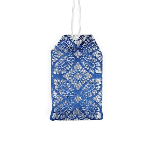 Japanese Omamori - Mitsudomoe Blue Cheap - Image 2