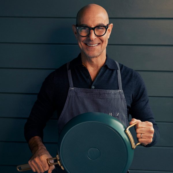 Stanley Tucci™ Ceramic Nonstick 11-Piece Cookware Set with the Tucci Cookbook | Venetian Teal Online Sale - Image 5