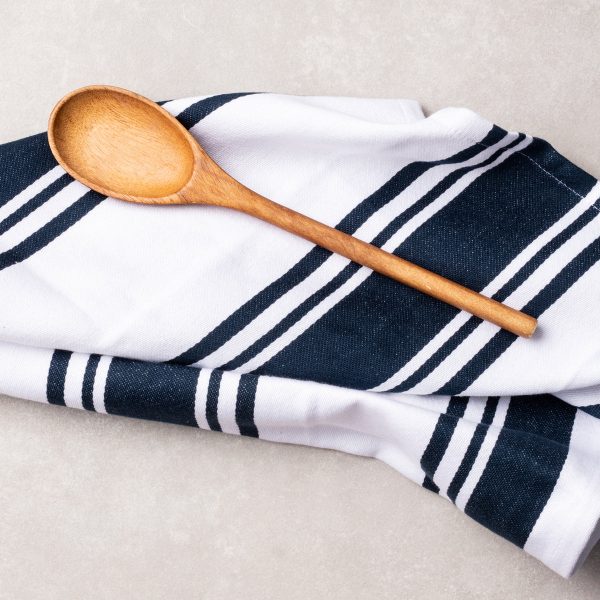 3-Piece Organic Cotton Kitchen Towel Set | Blue For Cheap - Image 3