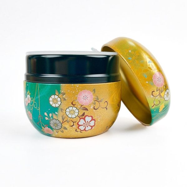 Set of 2 Round Tea Canisters For Cheap - Image 5