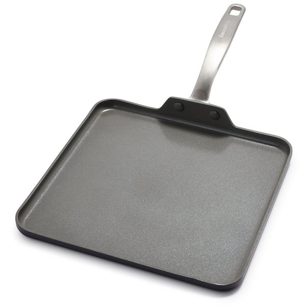 Chatham Ceramic Nonstick 11  Square Griddle For Discount