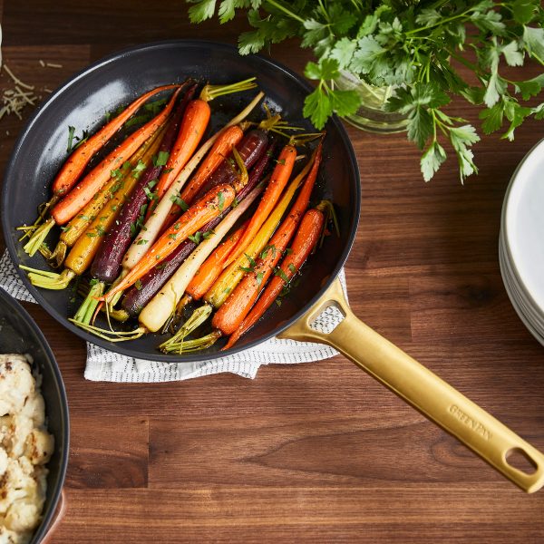 Reserve Ceramic Nonstick 8 , 10  and 12  Frypan Set | Black on Sale - Image 5