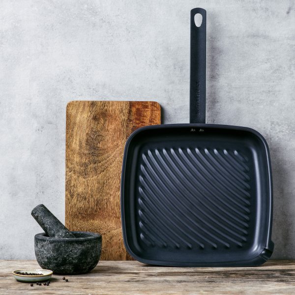Merten & Storck Carbon Steel 11  Square Grill Pan Cheap - Image 2