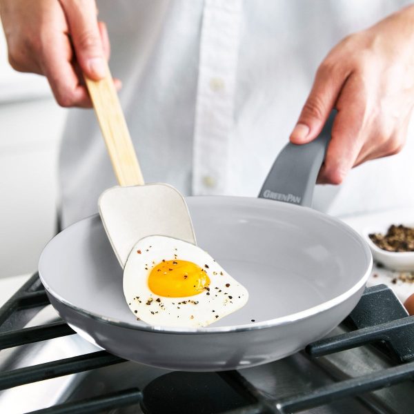 Dover Ceramic Nonstick 8  Frypan with Spatula | Charcoal Gray Fashion - Image 3